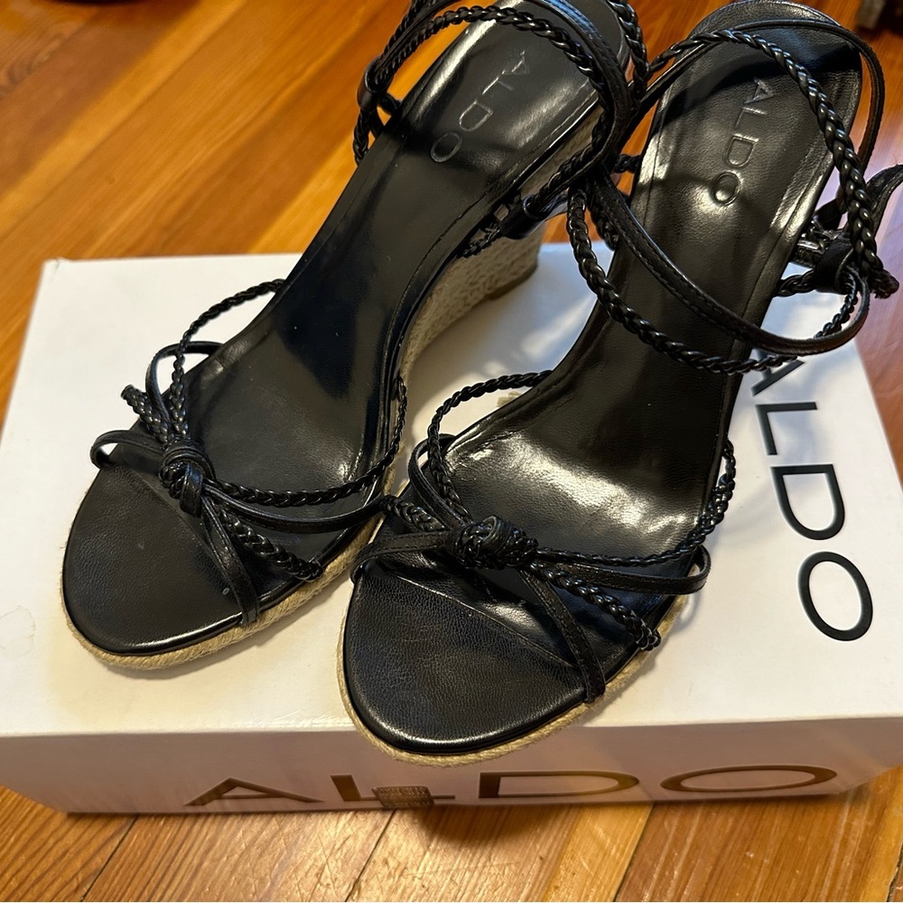Aldo wedge sandals